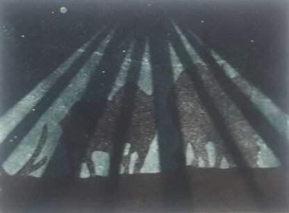 Cave Painting 15 multiplate etching