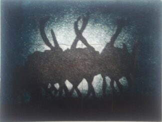 cave painting 7 multiplate etching