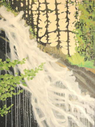 Falls 3 acrylic painting 24x36