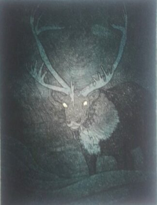 the wanderer - multiplate etching